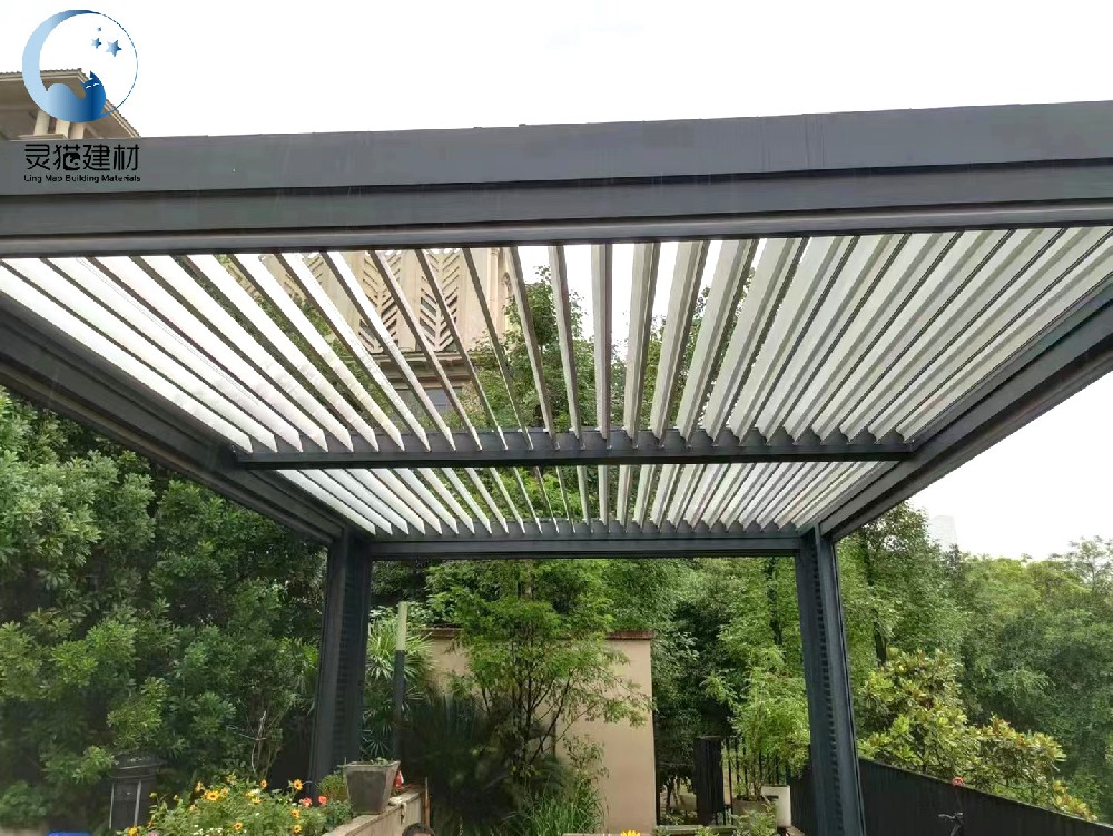 電動翻轉(zhuǎn)百葉帶燈光