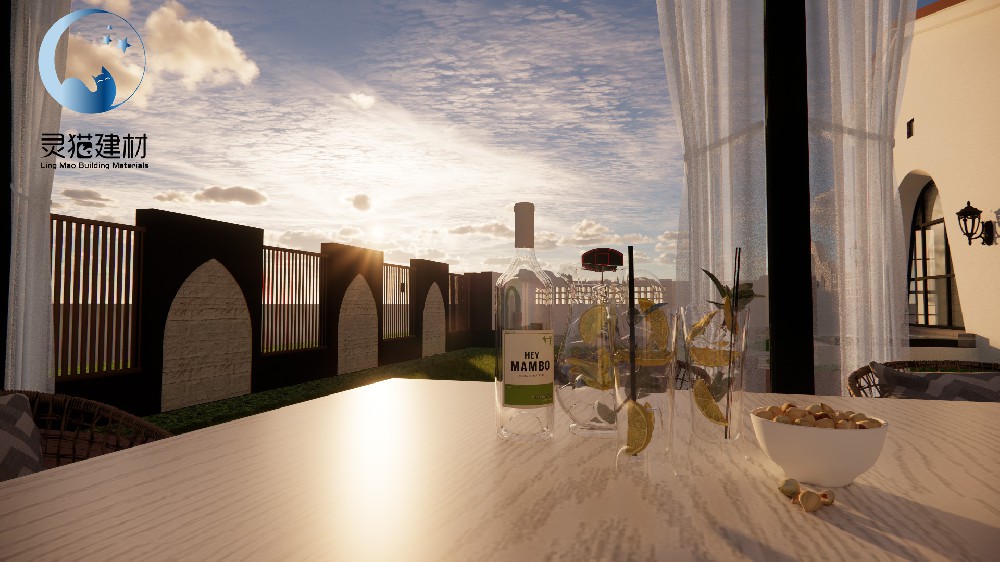 休閑陽光房愜意的午后